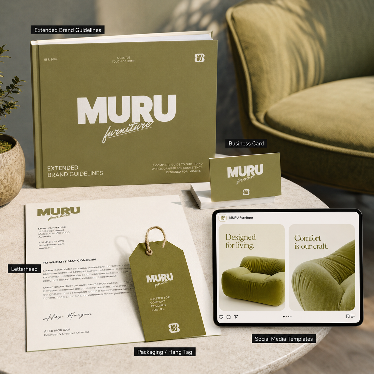 Brand Identity Kit - Premium