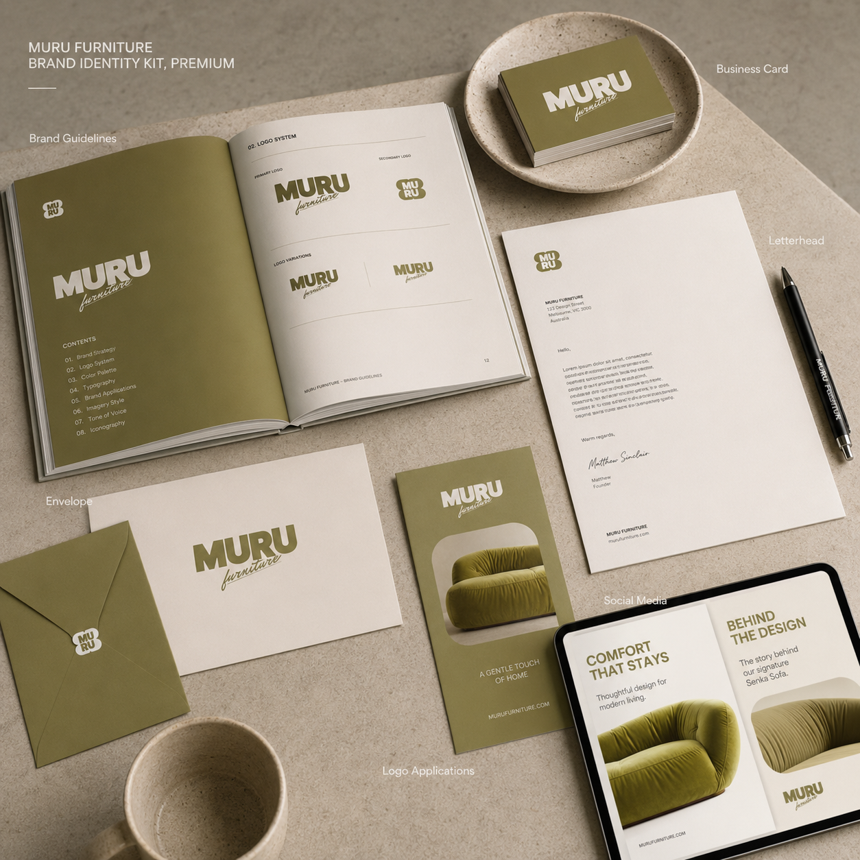 Brand Identity Kit - Premium