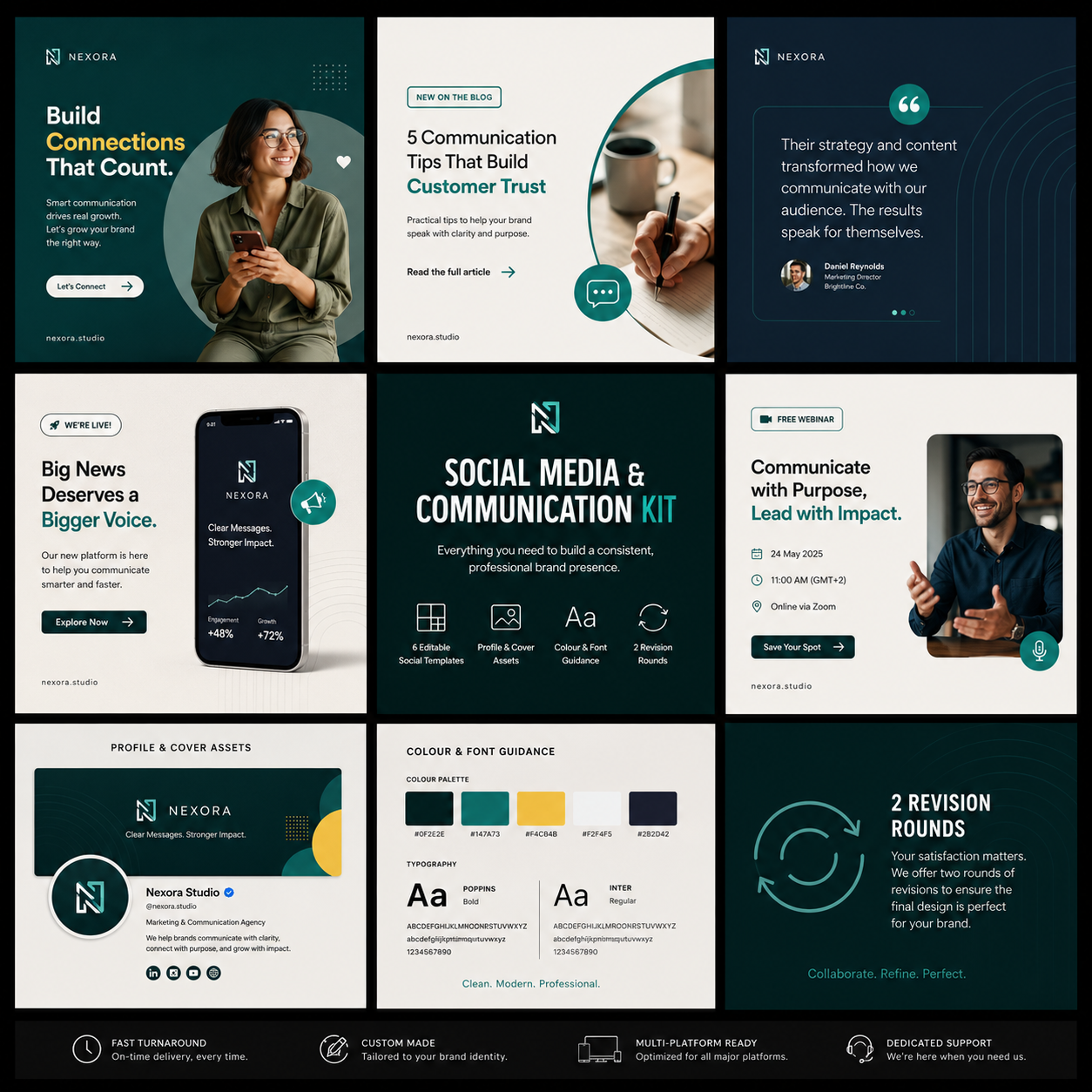 Social Media and Communication Kit